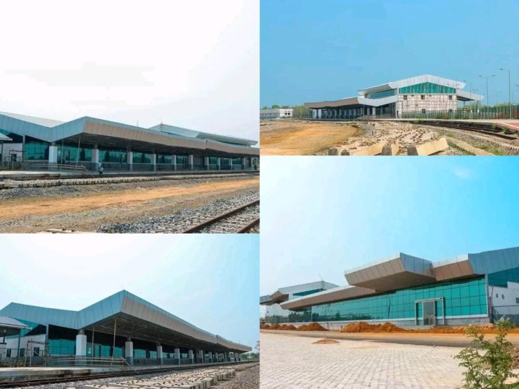 Agartala International Railway Station (Nischintapur Railway Station) is set to get final stage.