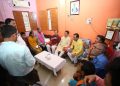 Chief Minister gave financial support to the family of late Tapan