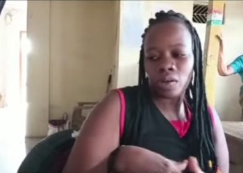 On the way to Bishalgarh from Agartala railway station, a young Ugandan woman was caught by a shoplifter!!