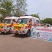 The demand to provide two ambulances to Gomti District Hospital has finally been implemented