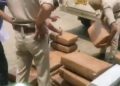 The smuggler did not escape while smuggling ganja in a novel way.