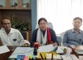 Chairman Patalkanya Jamatia held a press conference at Agartala TRPC office on Monday.