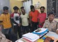 Six drug dealers arrested from Agartala Chandrapur area!!!