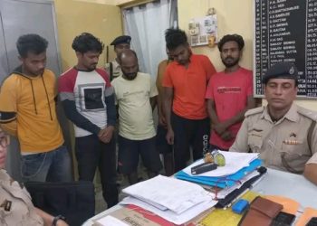Six drug dealers arrested from Agartala Chandrapur area!!!
