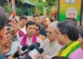 Tripura BJP sent relief materials to violence-hit Manipur.
