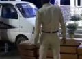 Kadamtala police seized two eco-vans loaded with dried ganja from Dubag area of Kanthaltali