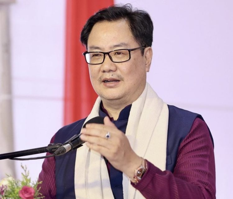 Big move by the Centre, Kiren Rijiju has been removed from the post of Law Minister!!