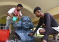 On the occasion of kazi Nazrul Islam’s birth anniversary Preparations are going on starting