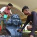 On the occasion of kazi Nazrul Islam’s birth anniversary Preparations are going on starting