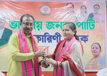 A meeting of the BJP Sadar District Women’s Morcha was held at the BJP state office on Tuesday