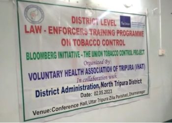 A one-day workshop on tobacco control at home, Law-Enforcers Program organized by Volunteer Health Association, was held on Tuesday at 11 am in North District Council Conference Hall