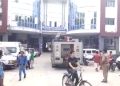 North Tripura district hospital premises daily traffic jam locals.