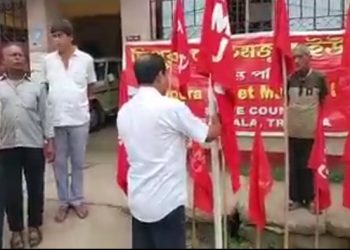 Today is the auspicious 19th of May and today is the foundation day of Tripura State Farm Labor Union.