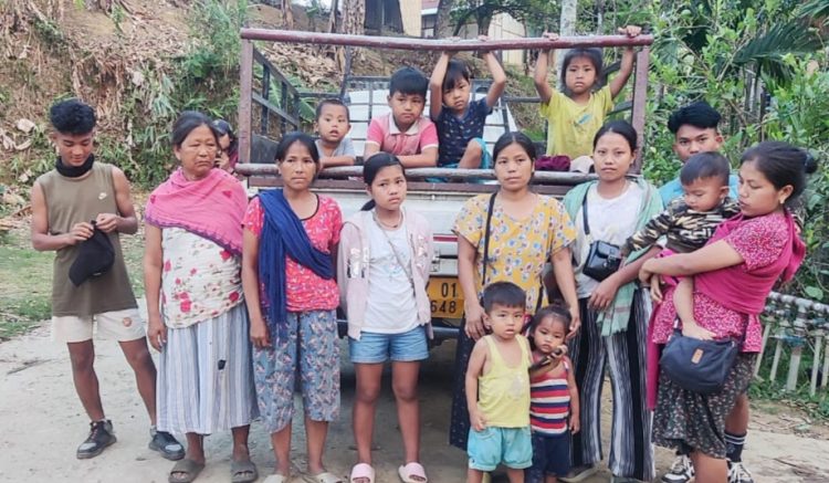 200 people from Manipur seeks refuge in Mizoram