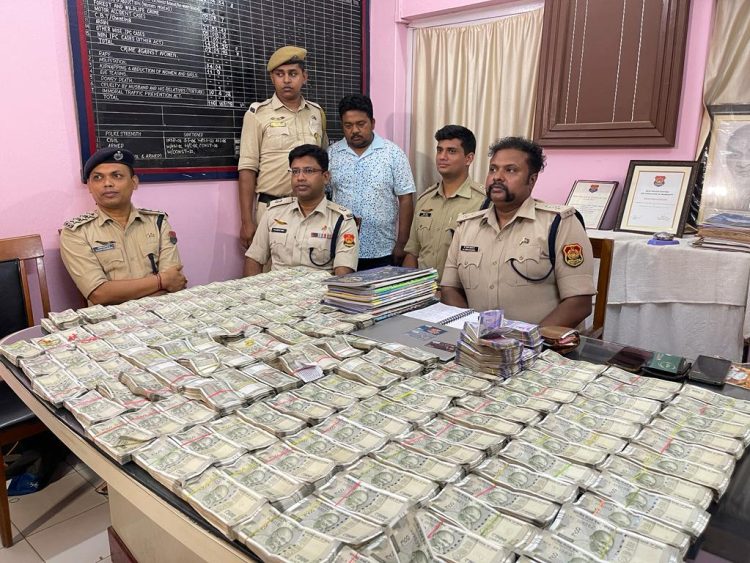 Police recovered around Rs One crore