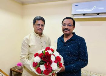 CM Dr Saha meets MLA Manoj Kanti Deb, enquired health issues
