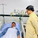 CM meets Tribal welfare minister at AIIMS, prays for speedy recovery