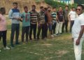 Debdaru Police Officials Conducted Friendly Cricket Match.