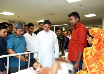 Dr Saha assures comprehensive support for the victims of tragic Ulto Ratha Yatra