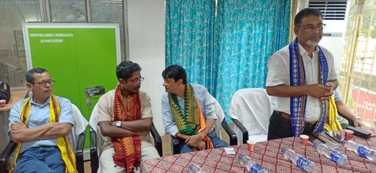 Borough Territorial Council visited Agartala Press Club