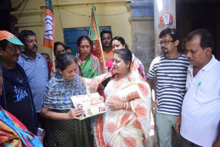 BJP campaigns with report card