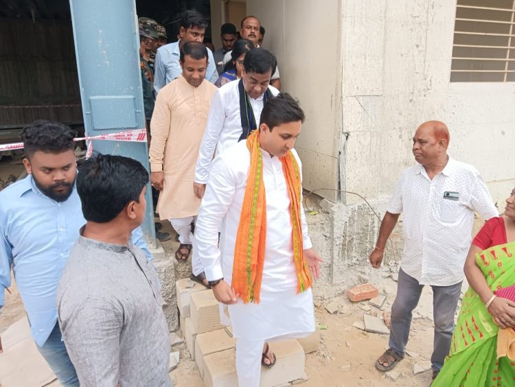 Mayor and BJP state secretary inspected the work of the light house