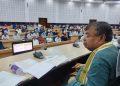 A review meeting of Agriculture and Horticulture Department was held at Pragya Bhavan