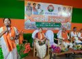 BJP’s beneficiary conference was held at the residence of 7 Ramnagar MLA Surjit Dutta on Wednesday 21st June.