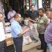 A raid was conducted in Durga Choumuhani market on the initiative of Sadar Mahakumar Shas A and the Food Department.