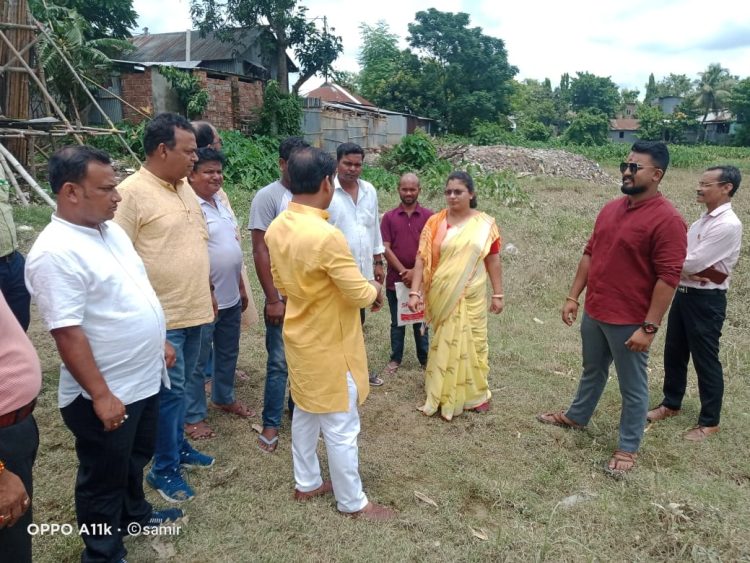Deputy Mayor Monika Das Dutta visited the development activities of seven wards