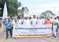 A rally was organized under the initiative of Tripura Olympic Association