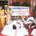 A blood donation camp was organized in ISKCON on the occasion of Rath Yatra