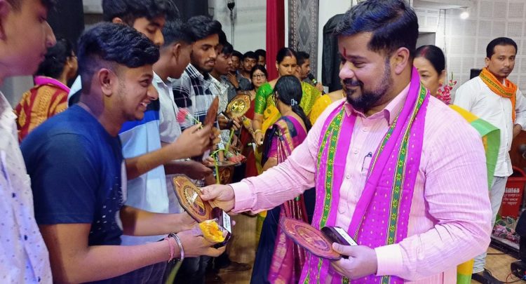 A reception was given to the current year’s higher secondary examination candidates