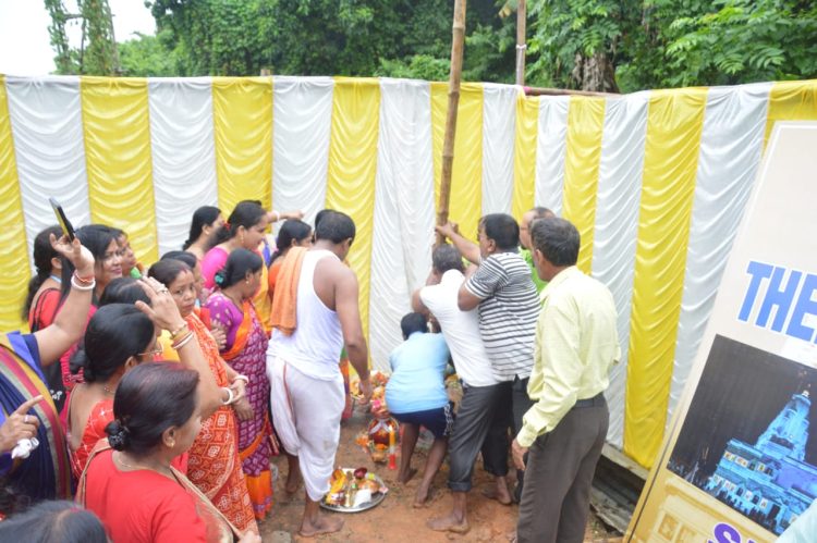 Khuti Puja for the upcoming Durga Puja was held at Shivnagar Modern Club.