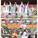On the occasion of the Prime Minister’s 9th anniversary, a huge public meeting was organized in Shantirbazar in the presence of J.P. Nadda.