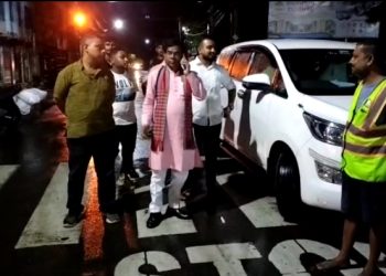 Several areas are submerged due to continuous heavy rain for several hours