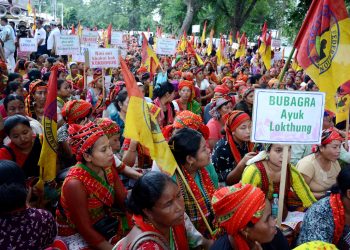 Tipra Women Federation launches movement for Roman script in Kokborok language