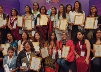 Maharani Hrangkhawl Obtained Global Woman Inspiration Award 2023.