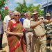 Sitharaman visited the India-Bangladesh International border