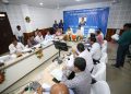 CM attend review meeting