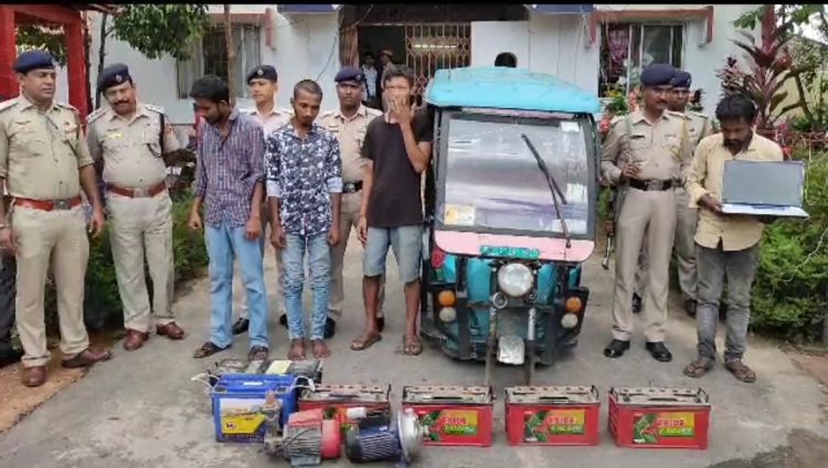 4 thieves were arrested from Agartala on the initiative of East police station