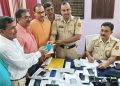 Police recovered 25 stolen mobiles