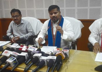 Weekend tourist hub : Sushanta held press conference