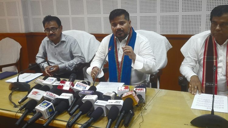 Weekend tourist hub : Sushanta held press conference