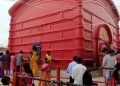 Purification of Matabari Kalyansagar with 108 pitchers of water!