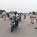 Auto drivers tried to block the national highway