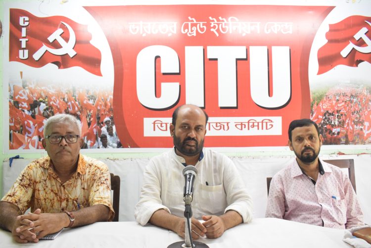 CITU organization strongly condemned the traffic order