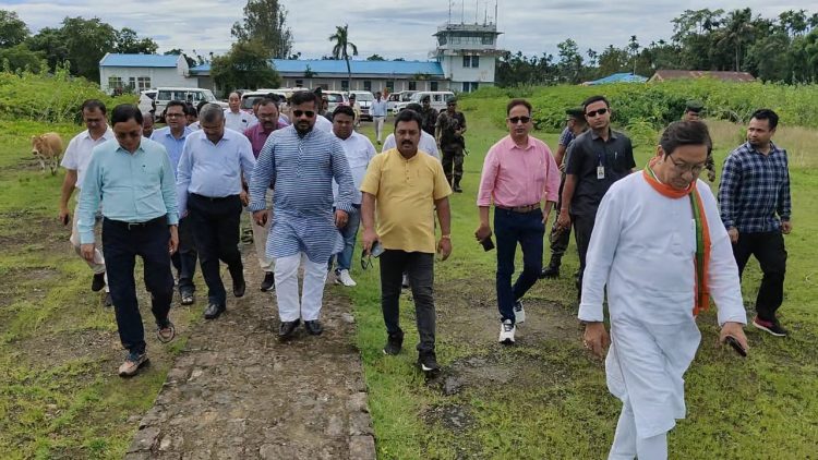 Renovate the abandoned Kailasahar airport in Unkoti district starts soon