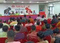 On the occasion of Dileep, Tarun, Aravind, Rajeshwar, Sumitra Martyrs’ Day, Martyrs’ memorial speech was organized at Chhatra Yuba Bhavan, fair ground by four left student youth organizations. Former minister Bhanu Lal Saha was also present. Leaders of four left student youth organizations and MLA Nayan Sarkar were also present.
