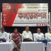 A convention was held at Muktdhara Auditorium to protest the BJP government’s privatization of electricity and railway services under the initiative of CITU. CITU state secretary Shankar Basad Dutta, state president Manik Dey and other leaders were present in the convention.